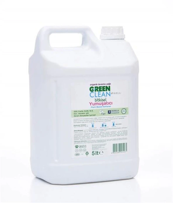 U Green Clean Organik Lavanta Yağlı Bitkisel Yumuşatıcı 5 Lt ürün görseli 1
