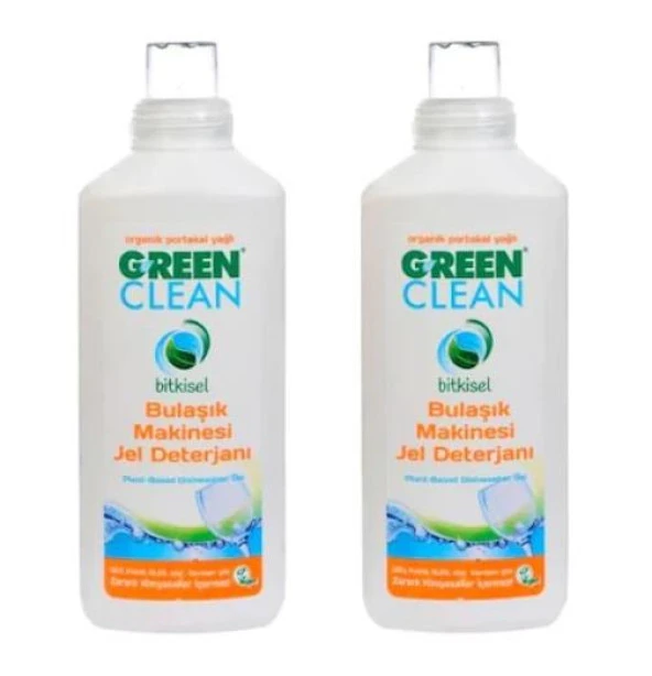 U Green Clean Jel Bulaşık Makinesi Deterjanı 2 x 1000 ml ürün görseli 1