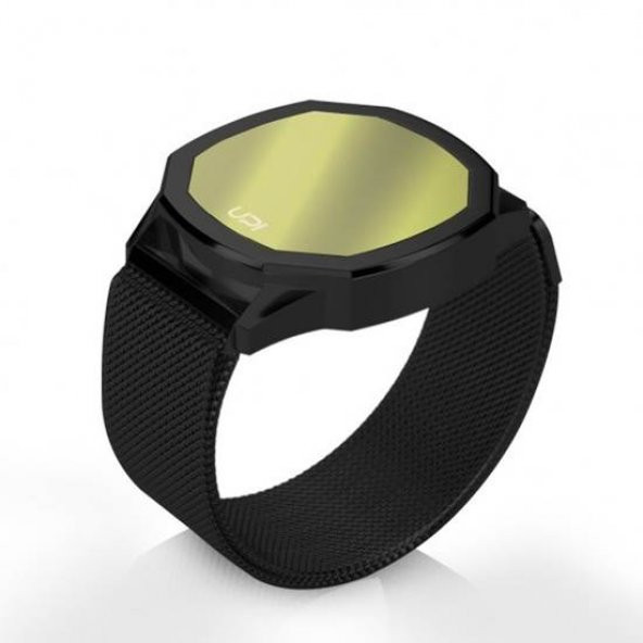 UPWATCH VERTICE BLACK&YELLOW ERKEK KOL SAATİ - Resim 3