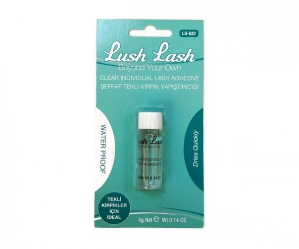 Lush Lash Takma Tekli Kirpik Yapistirici Saydam4Gr ürün görseli 1