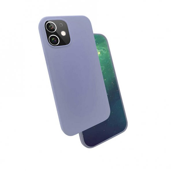 Apple iPhone 12 Kılıf Zore Silk Silikon ürün görseli 1