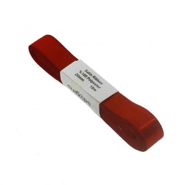 2cm x 10metre Saten Kurdela - Resim 3
