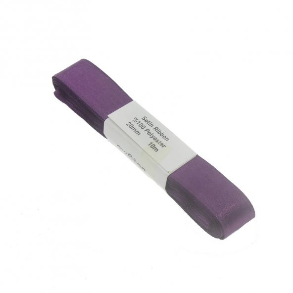 2cm x 10metre Saten Kurdela - Resim 7