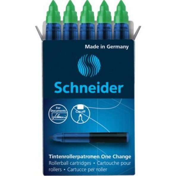 SCHNEIDER ONE CHANGE YEDEK YESIL 5 LI(185404) ürün görseli 1