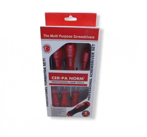 Cer-pa X-Plus Yıldız-Düz Tornavida Takımı 6 Pcs. ürün görseli 1