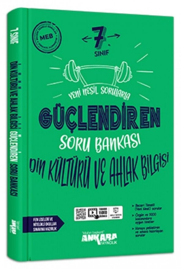 7. Sınıf Din Kültürü Güçlendiren Soru Bankası Ankara Yayıncılık ürün görseli 1