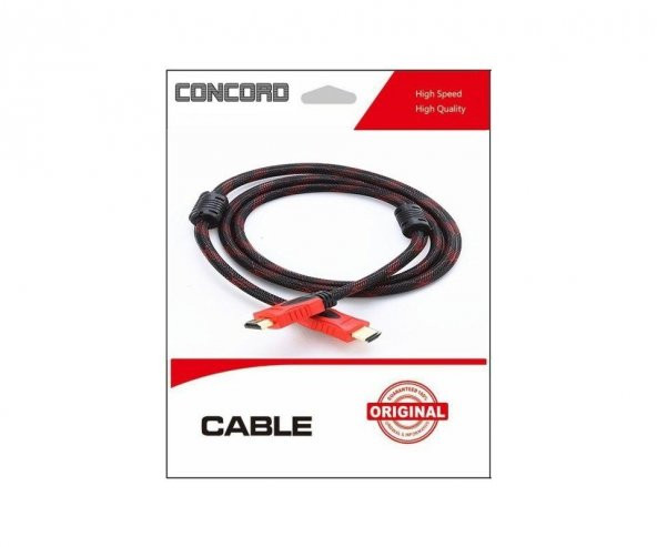 KABLO HDMI 20MT CONCORD C-518 NYLON ürün görseli 1
