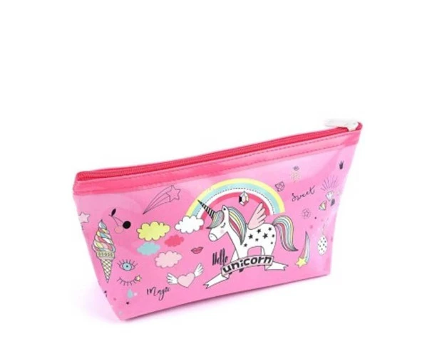 Lionesse Hello Unicorn Makyaj Çantası - Pembe ürün görseli 1