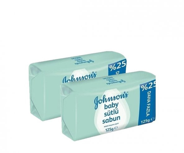 Johnson’s Baby Sütlü Sabun 125 gr 2li ürün görseli 1