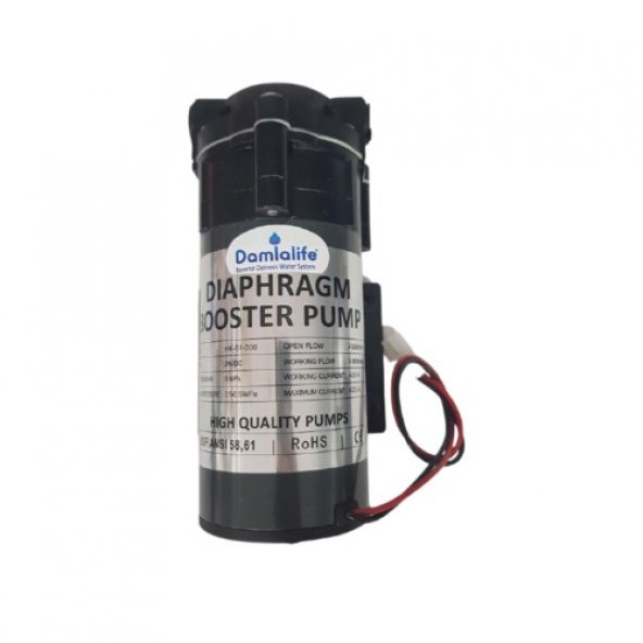 Damlalife Booster 24 Volt 3,7 Amp Ro 300 Gpd Yüksek Basınç Pompası ürün görseli 1