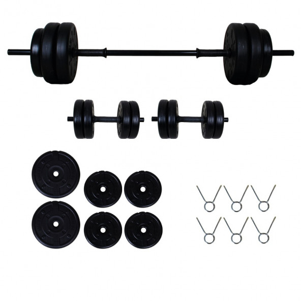 Aydın Sport 25 Kg Halter Ve Dambıl Seti Ağırlık Fitness Seti ürün görseli 1