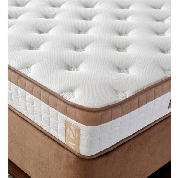 Niron Latte 90x190 Tek Kişilik Yatak Full Ortopedik Sert Yatak - Resim 3