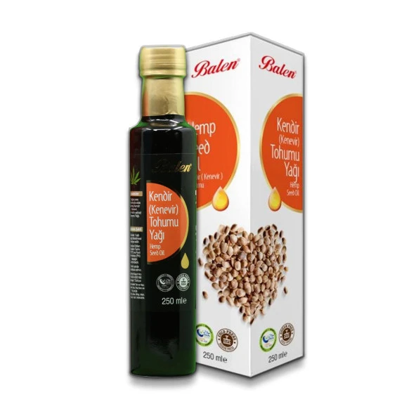 Balen Kendir Tohumu Yağı Soğuk Pres 250 ml ürün görseli 1