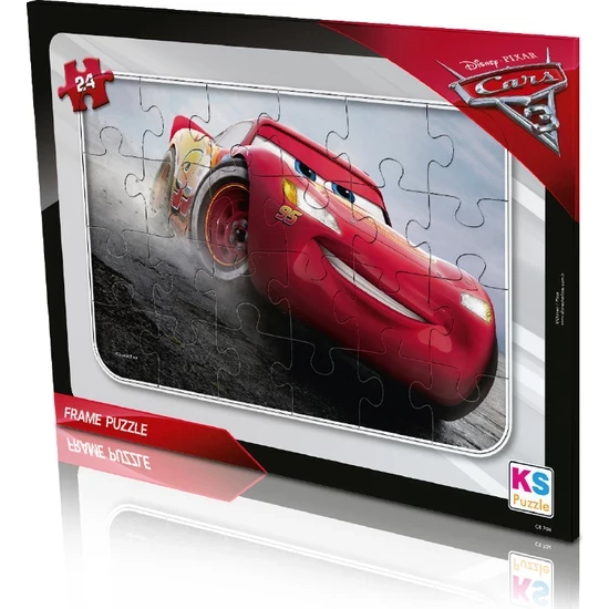 KS Games Cars Frame Puzzle 24 ürün görseli 1