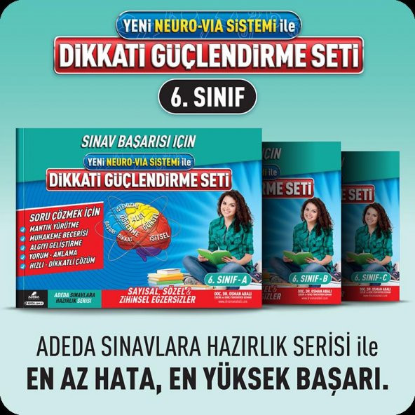 Dikkati Güçlendirme Seti 6. Sınıf 12 Yaş - Resim 2