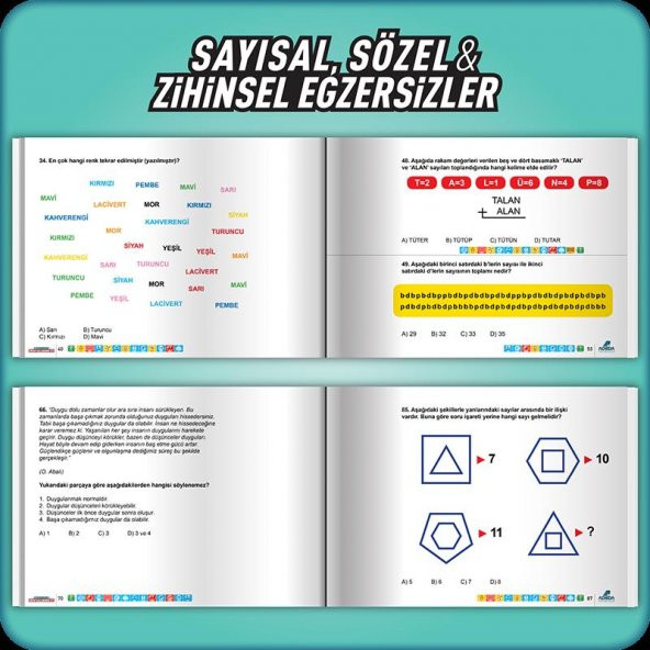 Dikkati Güçlendirme Seti 6. Sınıf 12 Yaş - Resim 4