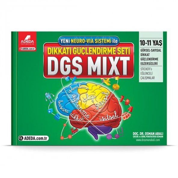 Dikkati Güçlendirme Seti Mixt 10-11 Yaş - Osman Abalı ürün görseli 1