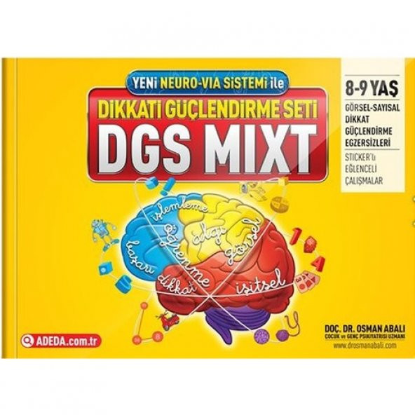 Dikkati Güçlendirme Seti Mixt 8-9 Yaş - Osman Abalı ürün görseli 1