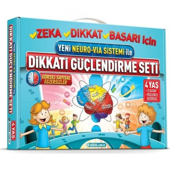 Dikkati Güçlendirme Seti Anasınıfı 4 Yaş - Osman Abalı ürün görseli 1