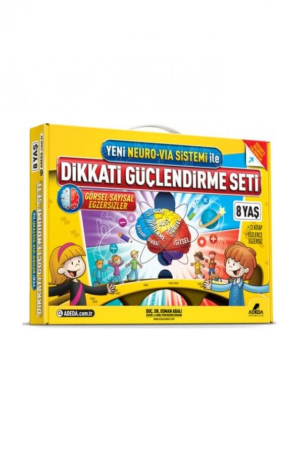 Dikkati Güçlendirme Seti 8 Yaş - Osman Abalı ürün görseli 1
