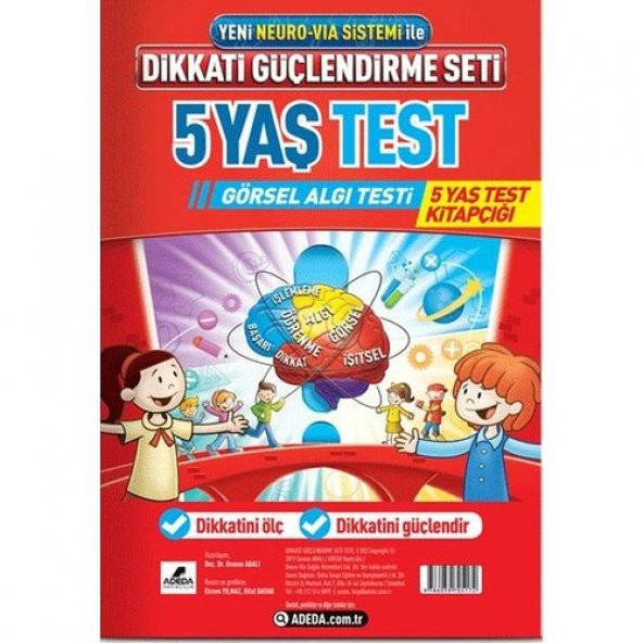 Adeda DGS 5 Yaş Görsel Algı Testi ürün görseli 1