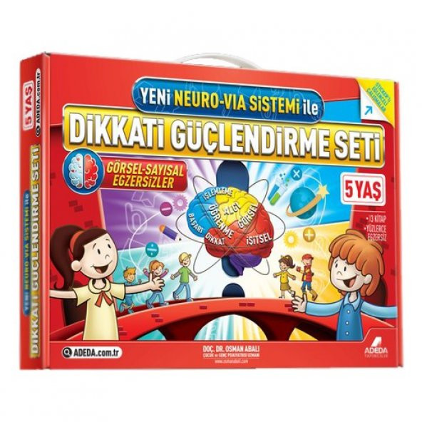 Dikkati Güçlendirme Seti Anasınıfı 5 Yaş - Osman Abalı ürün görseli 1