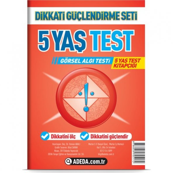 Dikkati Güçlendirme Seti 5 Yaş + Görsel Dikkat Testi - Resim 5