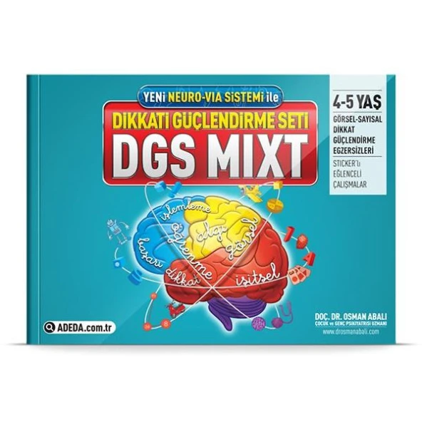 Dikkati Güçlendirme Seti Mixt 4-5 Yaş - Osman Abalı ürün görseli 1