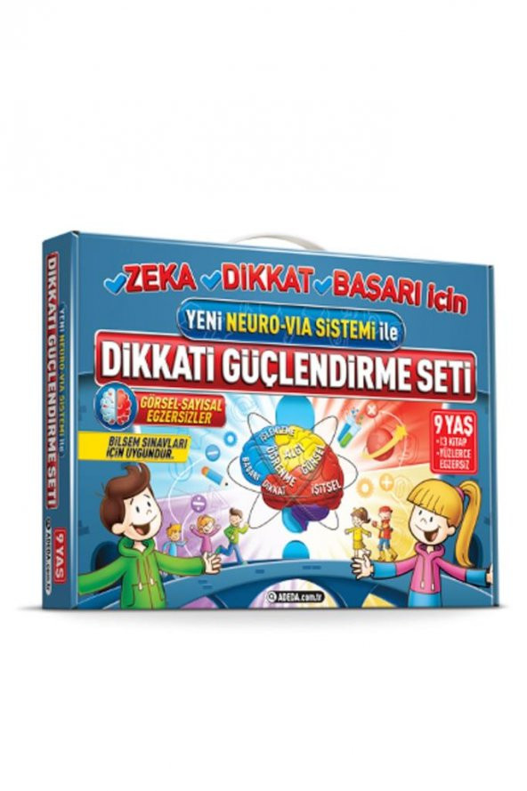 Dikkati Güçlendirme Set 9 Yaş (Yeni Neuro-Via Sistemi İle) ürün görseli 1