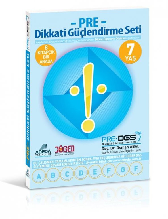 Dikkati Güçlendirme Seti Pre 7 Yaş ürün görseli 1