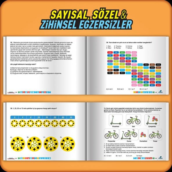 Dikkati Güçlendirme Seti 8. Sınıf 14 Yaş - Resim 4