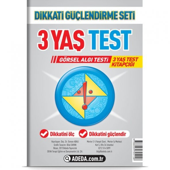 Dikkati Güçlendirme Seti 3 Yaş + Görsel Dikkat Testi - Resim 4
