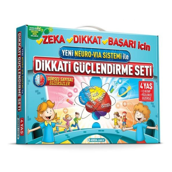 Dikkati Güçlendirme Seti - Anasınıfı - 4 Yaş ürün görseli 1
