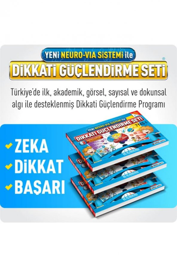 Dikkati Güçlendirme Seti - 1. Sınıf - 7 Yaş - Resim 2