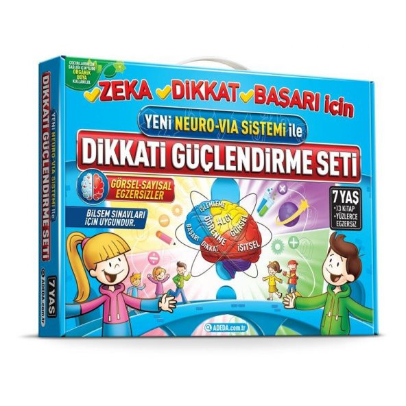 Dikkati Güçlendirme Seti 7 Yaş ürün görseli 1