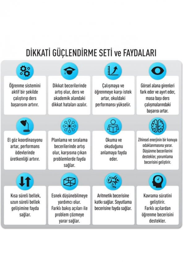 Dikkati Güçlendirme Seti - 1. Sınıf - 7 Yaş - Resim 6