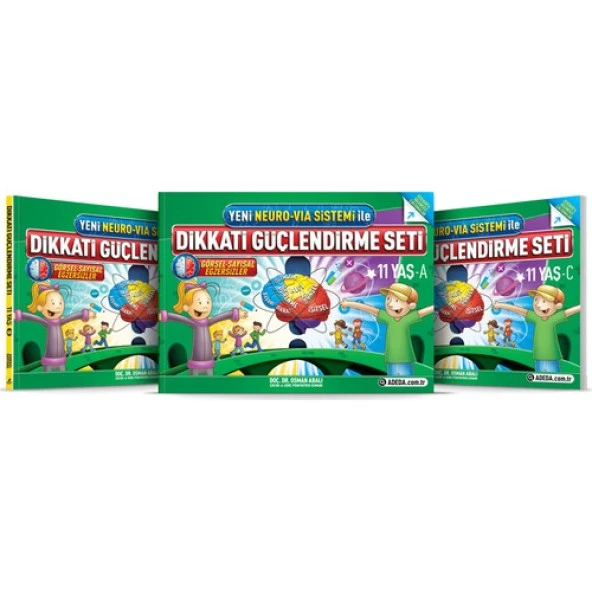 Dikkati Güçlendirme Seti 11 Yaş + Görsel Dikkat Seti - Resim 2