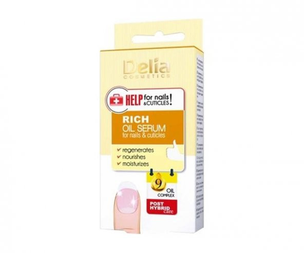 Delia Stop Help For Nails Rich Oil Tırnak Bakım Serumu 11 Ml ürün görseli 1