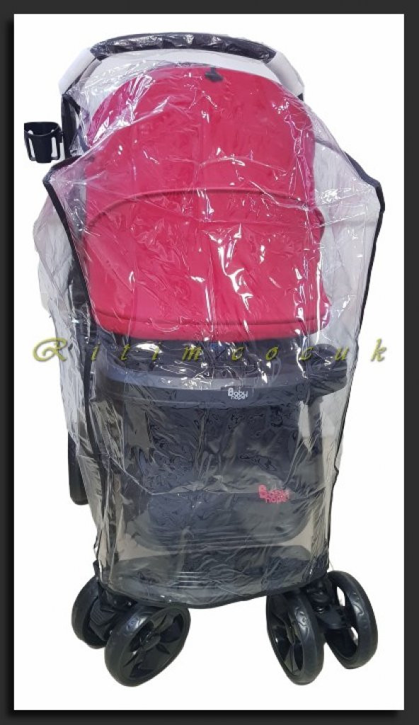 Özel Ölçü XL Boy Bebek Arabası Yağmurluğu Büyük Boy Geniş Bebek Arabası Yağmurluk ürün görseli 1
