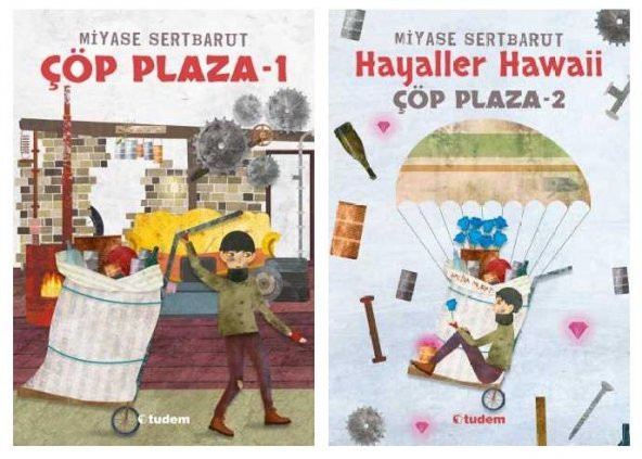 Tudem Çöp Plaza Seti 2 Kitap ürün görseli 1