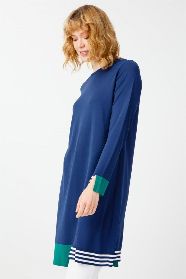 Çizgi Detaylı Rayon Tunik 20127.02 - Resim 6