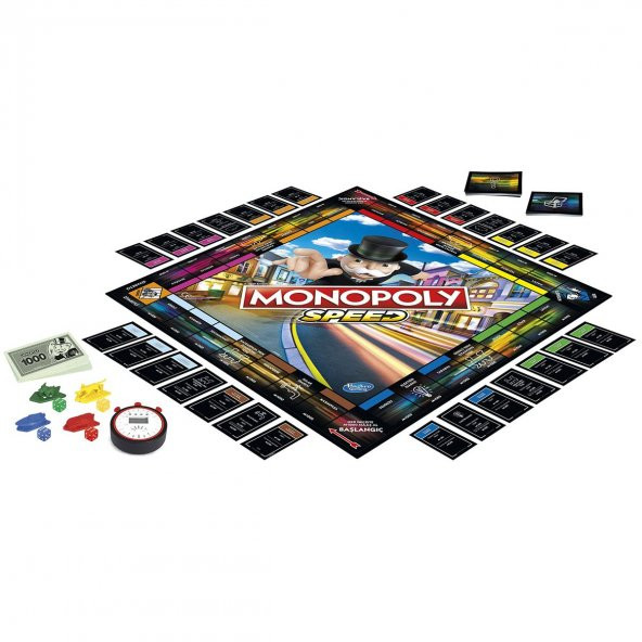 E7033 Monopoly Speed / +8 yaş - Resim 3