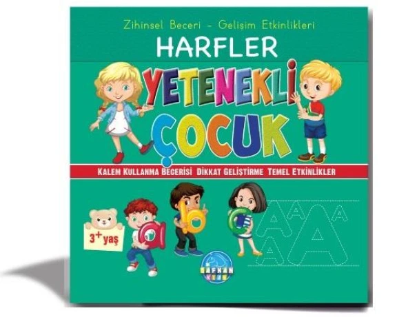 Safkan Kids Okul Öncesi Yetenekli Çocuk Harfler 3+ ürün görseli 1