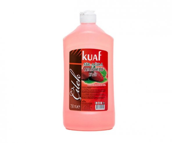 Kuaf Ağda Temizleme Yağı 750ml - Çilek ürün görseli 1