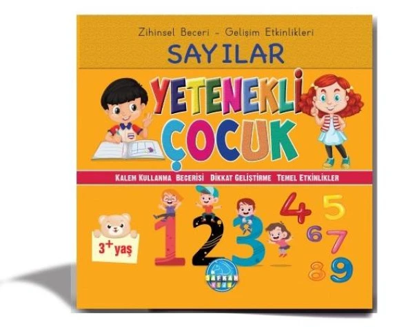 Safkan Kids Okul Öncesi Yetenekli Çocuk Sayılar 3+ ürün görseli 1