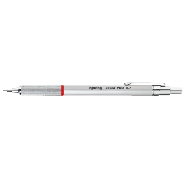 Rotring Versatil Kalem Rapid Pro 0.7 Gümüş 1904256 ürün görseli 1