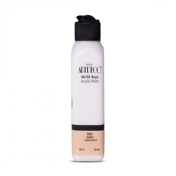 Artdeco Akrilik Boya 140 ML Ekru Y-070R-3002 ürün görseli 1