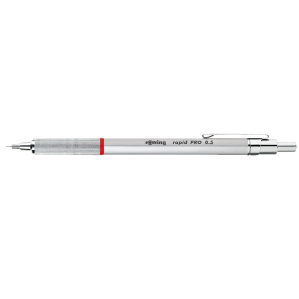 Rotring Versatil Kalem Rapid Pro 0.5 MM Gümüş 1904255 ürün görseli 1