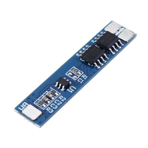 2S 3A 7.4V BMS Pil Koruma Balans Kartı 18650 lityum Li-ion Batarya ürün görseli 1