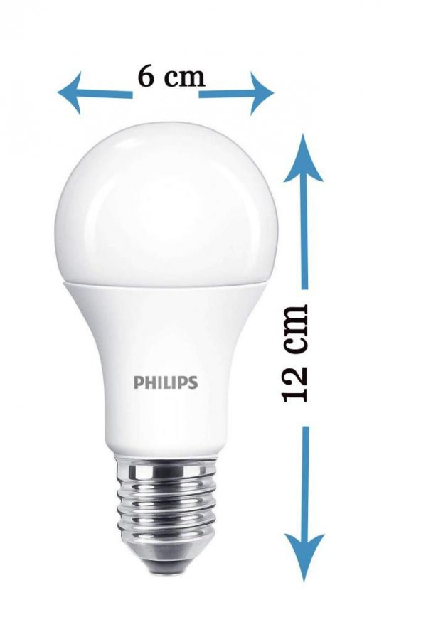 Philips 13W (100W) Led Ampul Beyaz 6500K E27 Duy - Resim 3